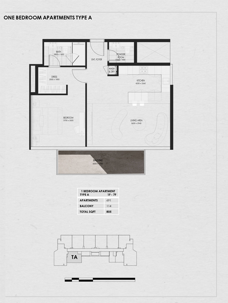 Wadi 645 by Greenside floor plan 2