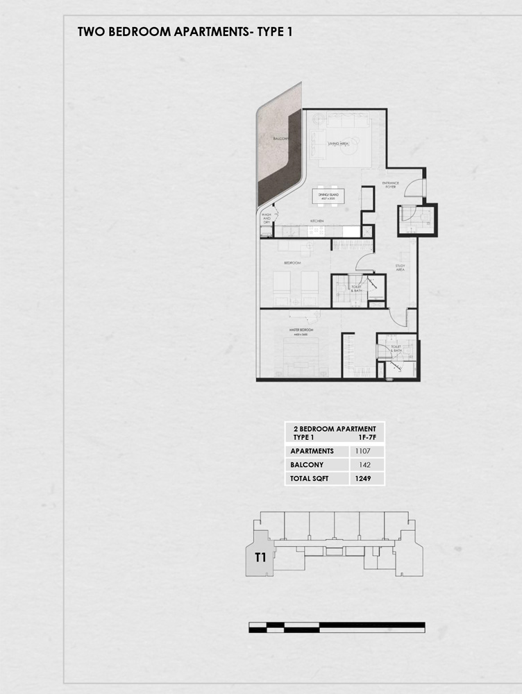 Wadi 645 by Greenside floor plan 3