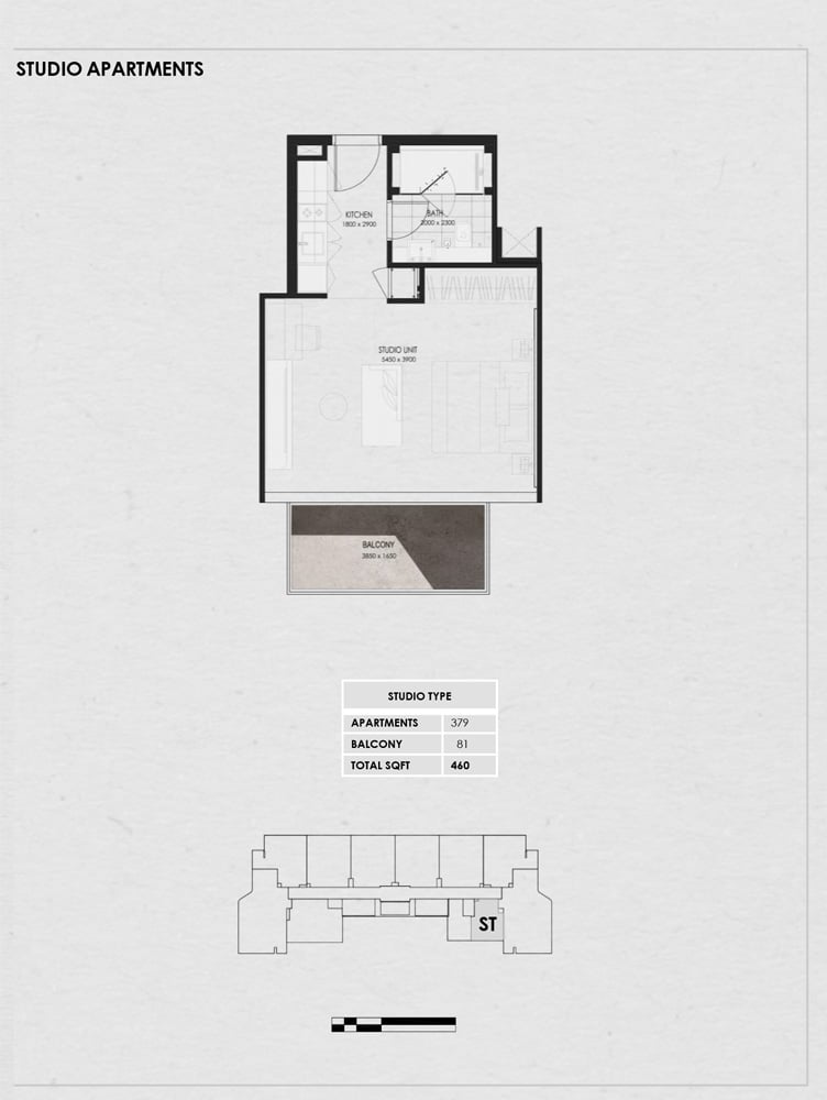 Wadi 645 by Greenside floor plan 1