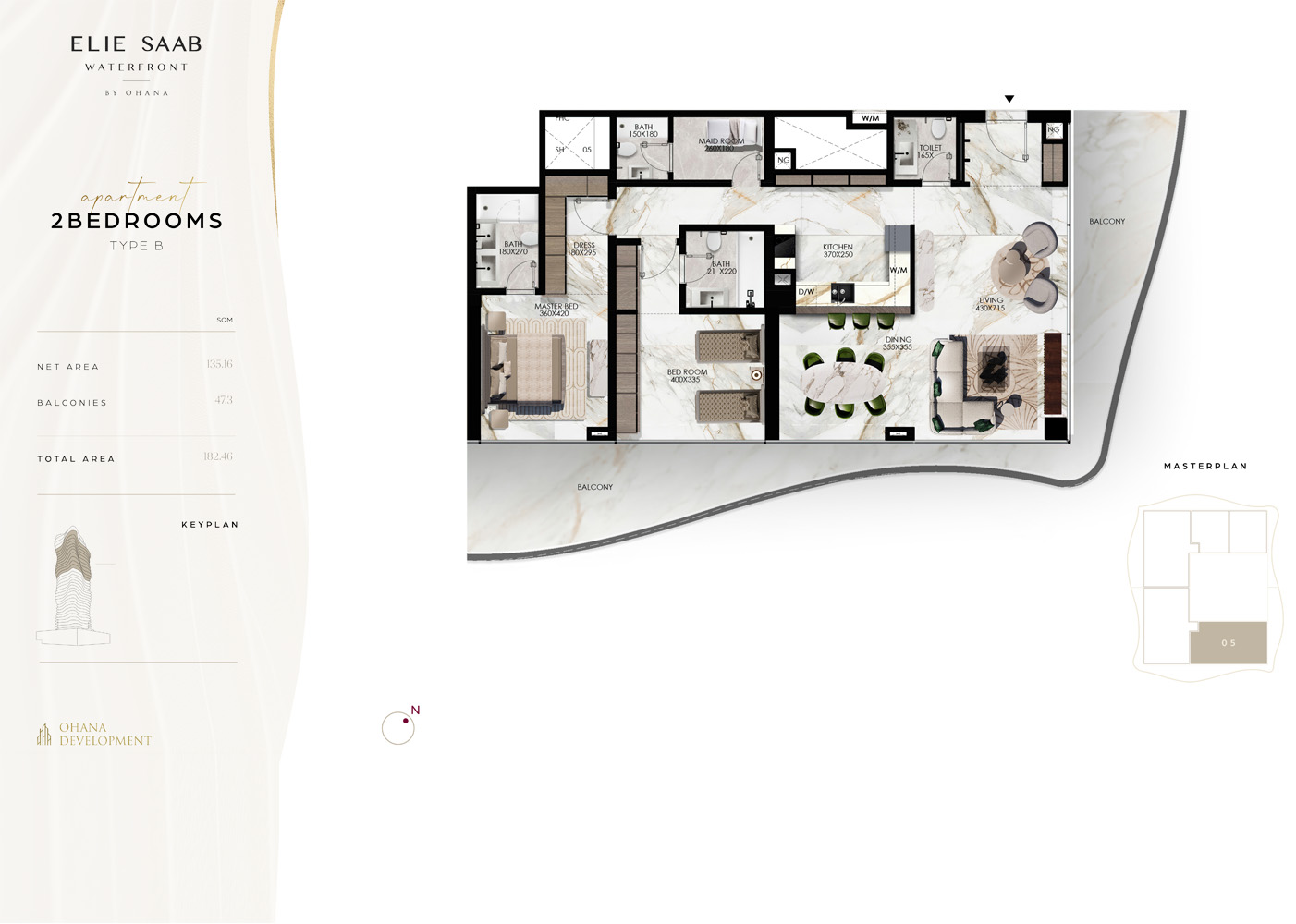 Elie Saab Waterfront floor plan 3