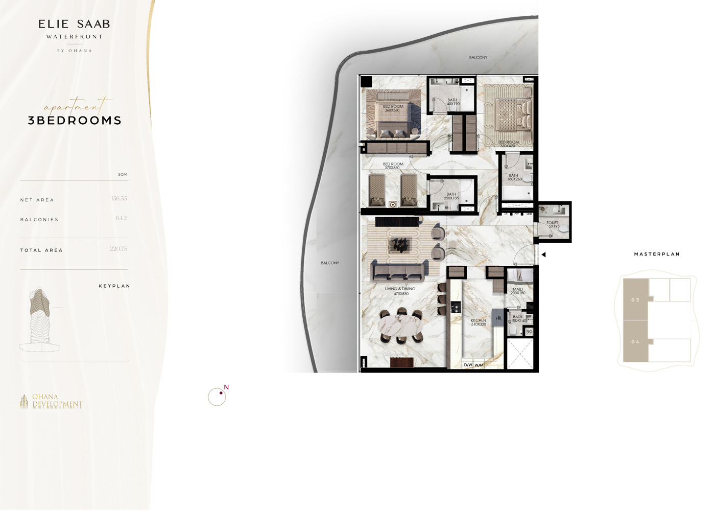 Elie Saab Waterfront floor plan 4
