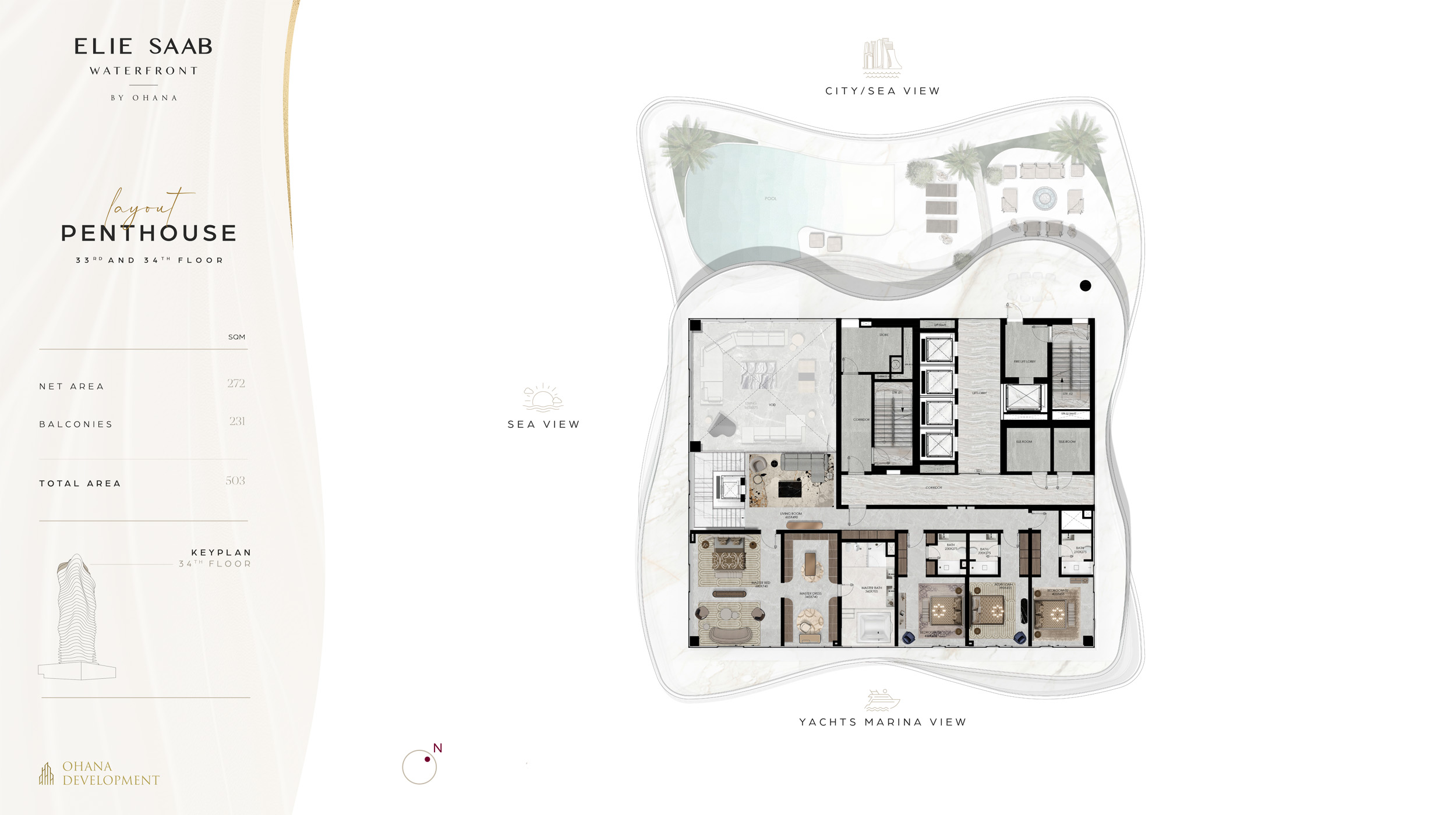 Elie Saab Waterfront floor plan 6