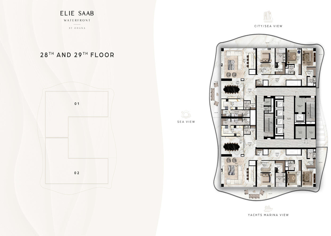 Elie Saab Waterfront floor plan 2