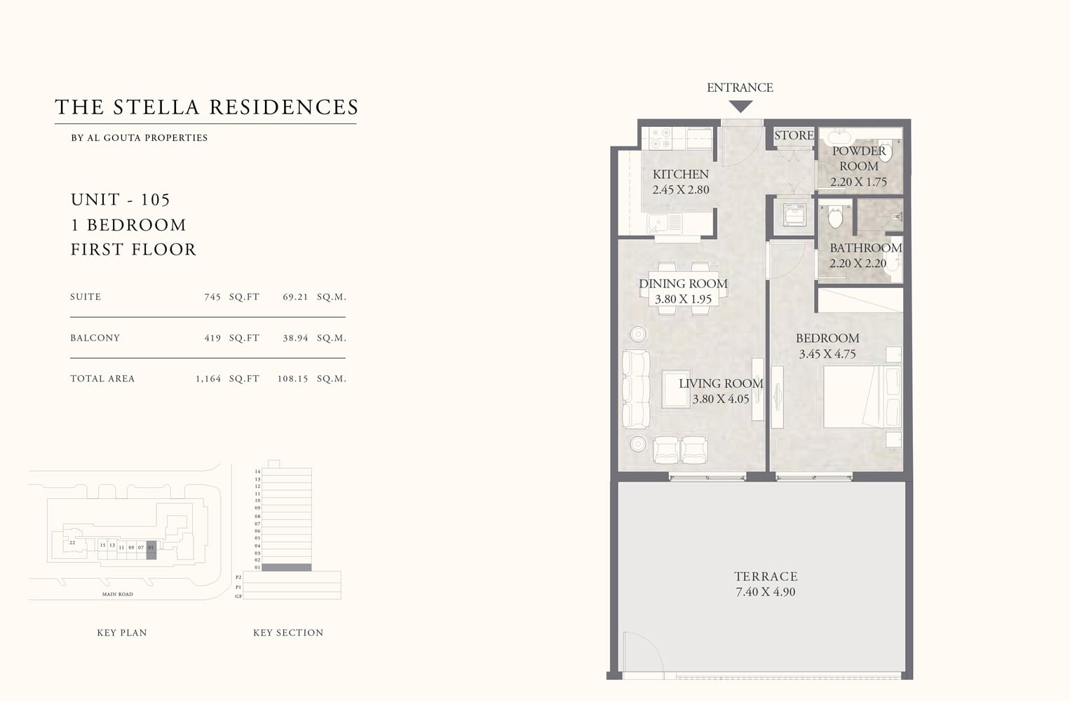 The Stella Residences floor plan 1