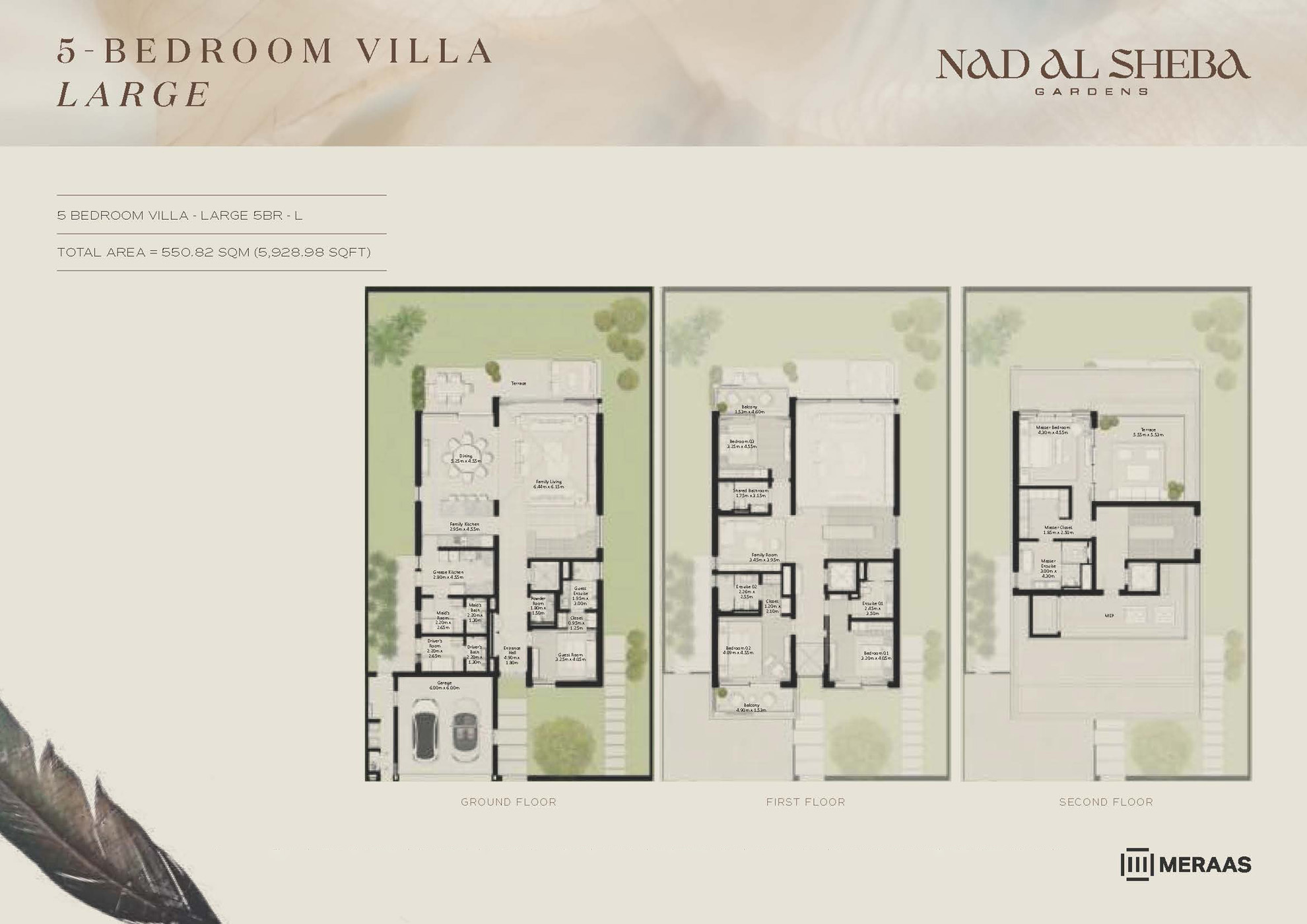 Nad Al Sheba Gardens Phase 5 floor plan 3