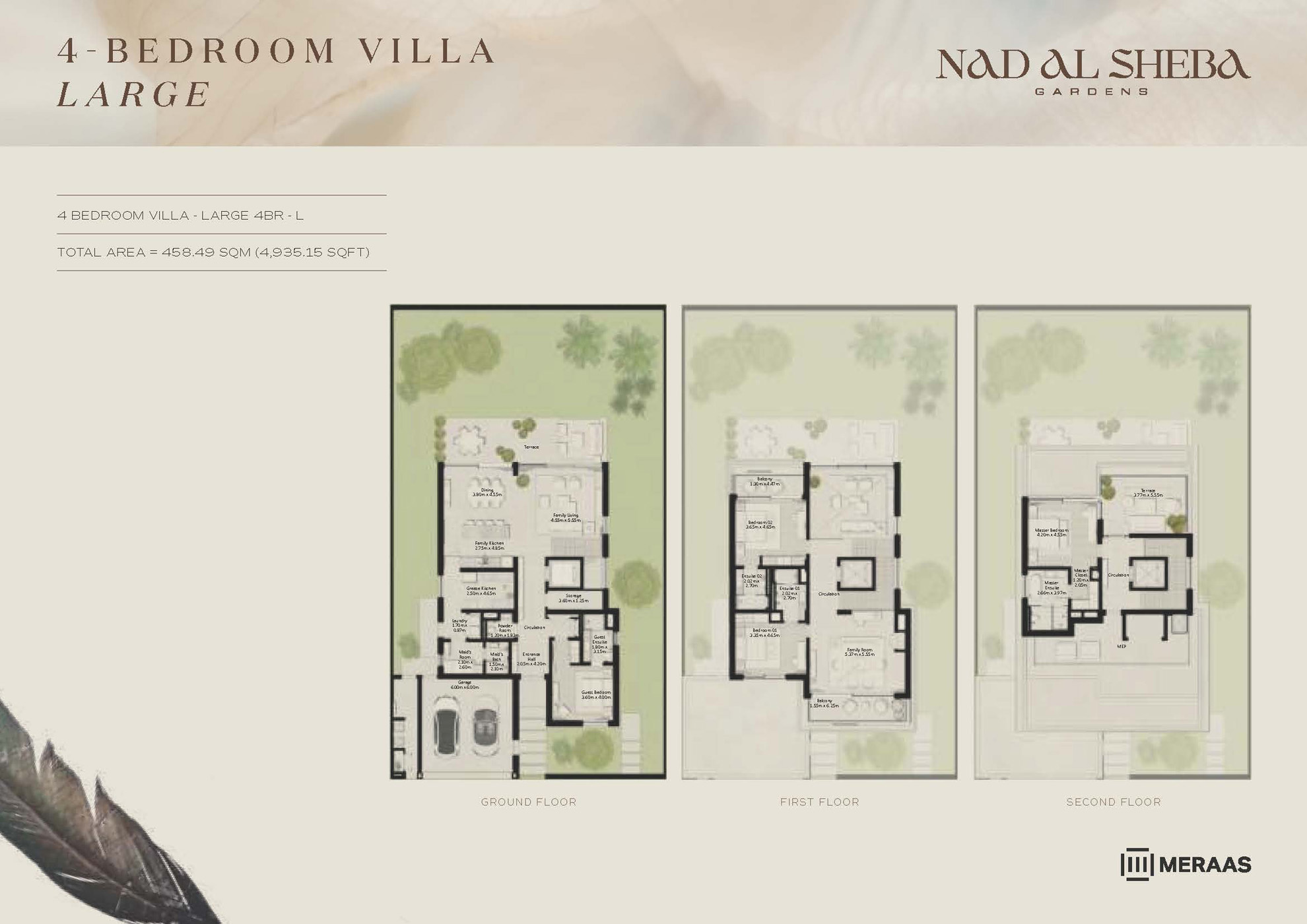 Nad Al Sheba Gardens Phase 5 floor plan 2
