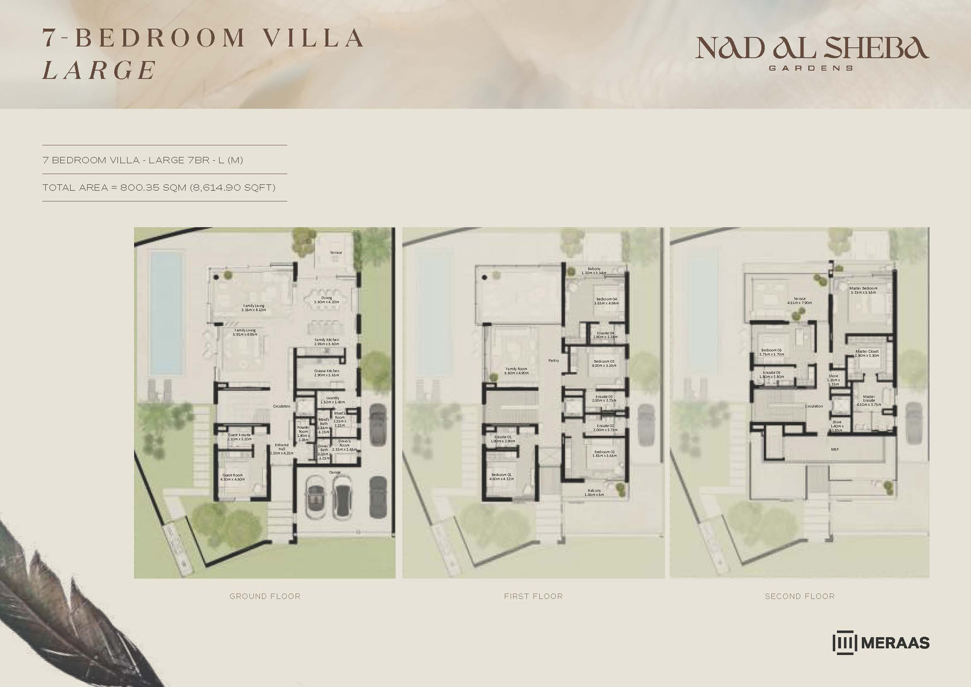 Nad Al Sheba Gardens Phase 5 floor plan 5