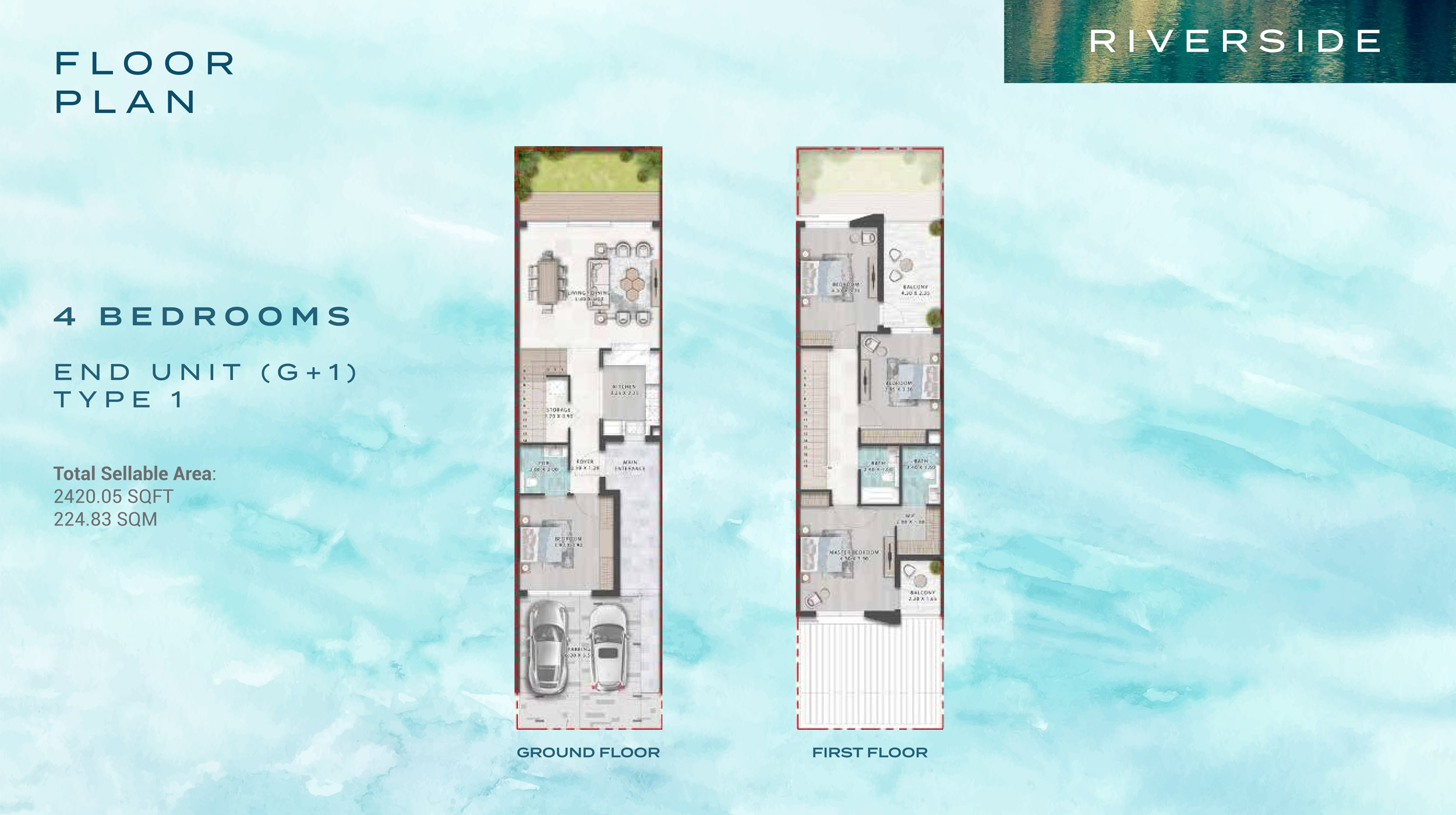 Damac Riverside floor plan 2