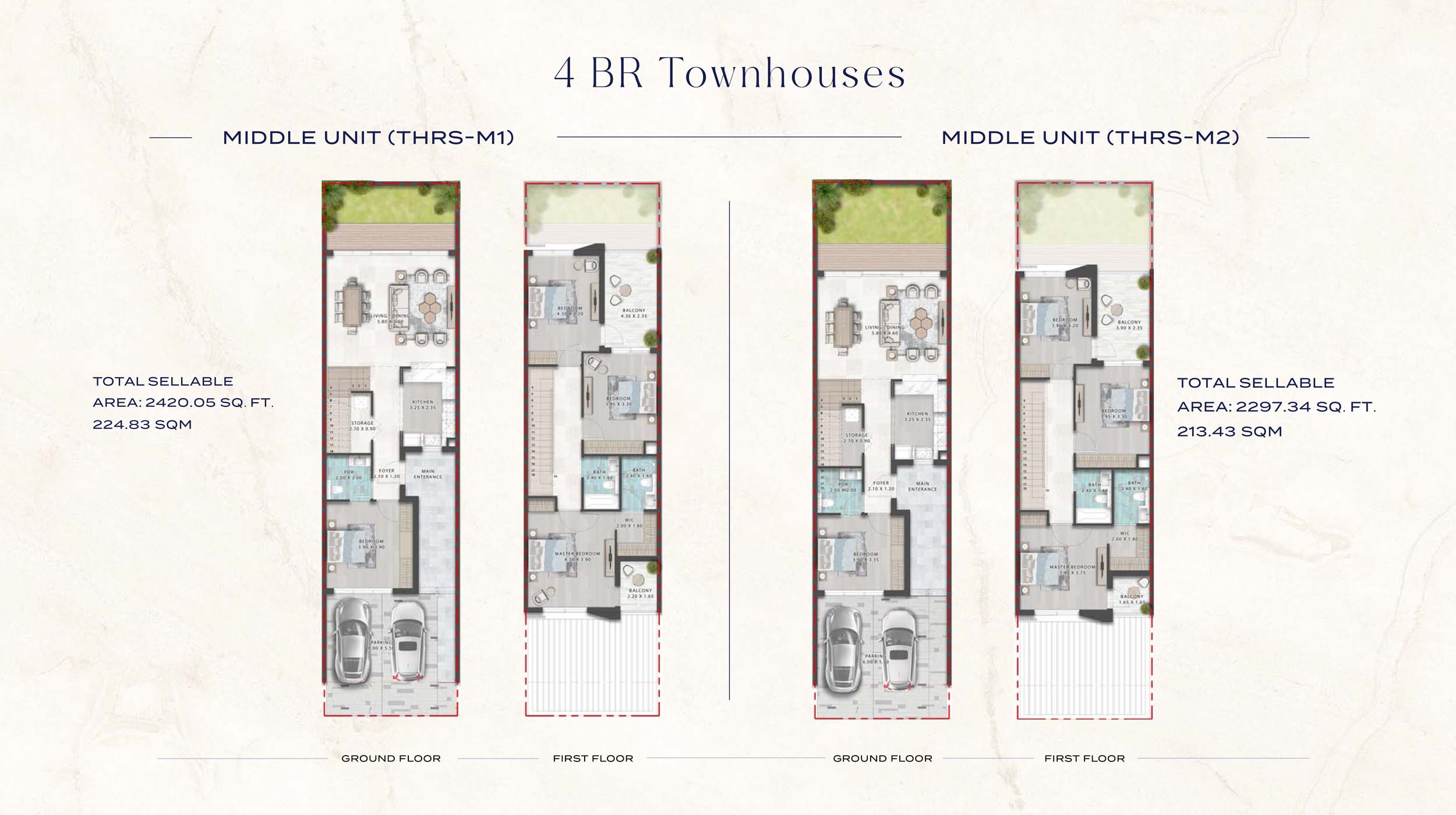 Damac Riverside floor plan 1