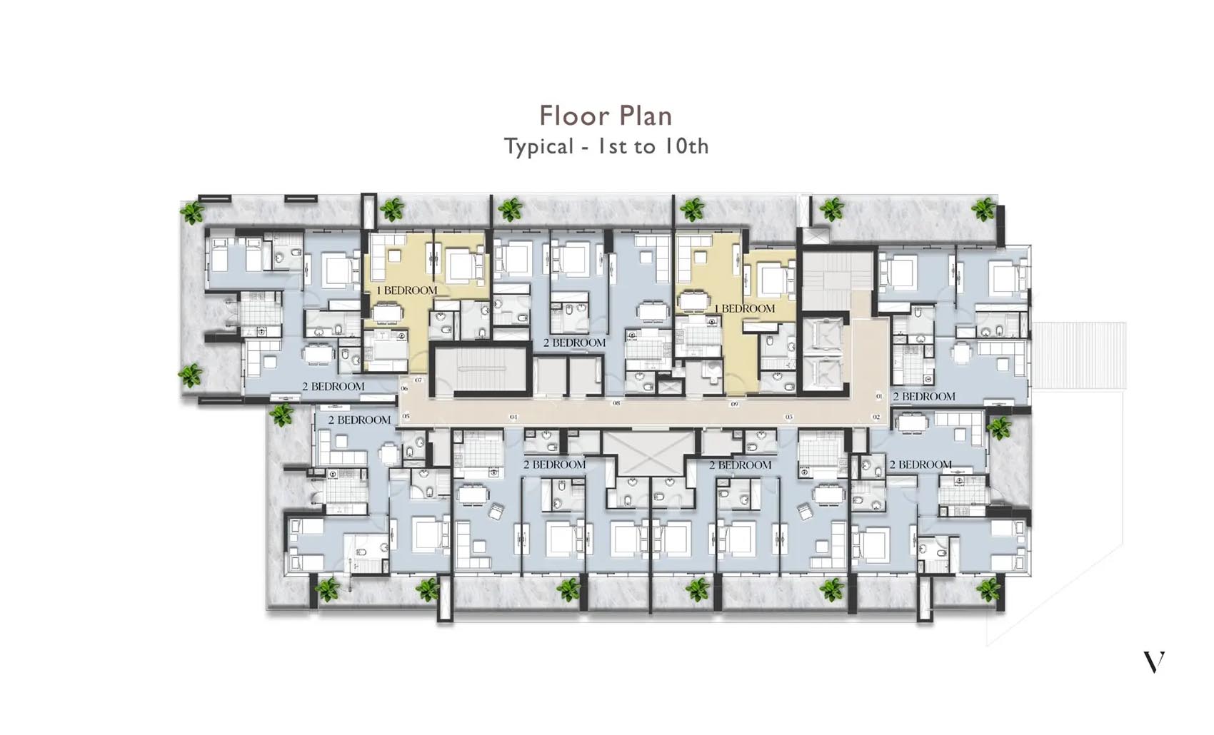 Karma Residences floor plan 3