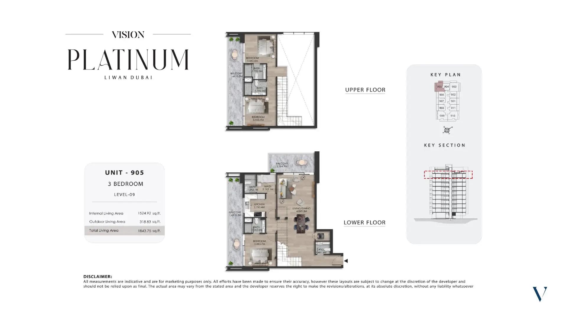 Platinum by Vision floor plan 4