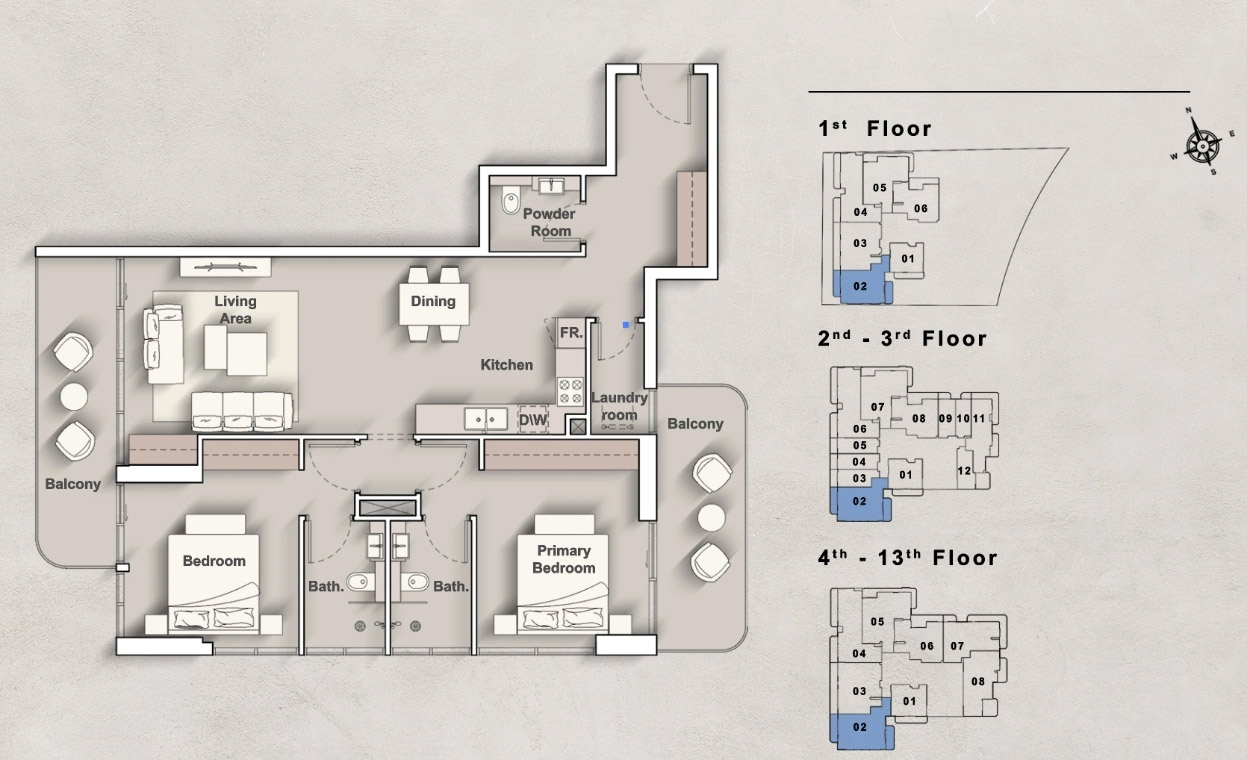 Iraz Creek View floor plan 4