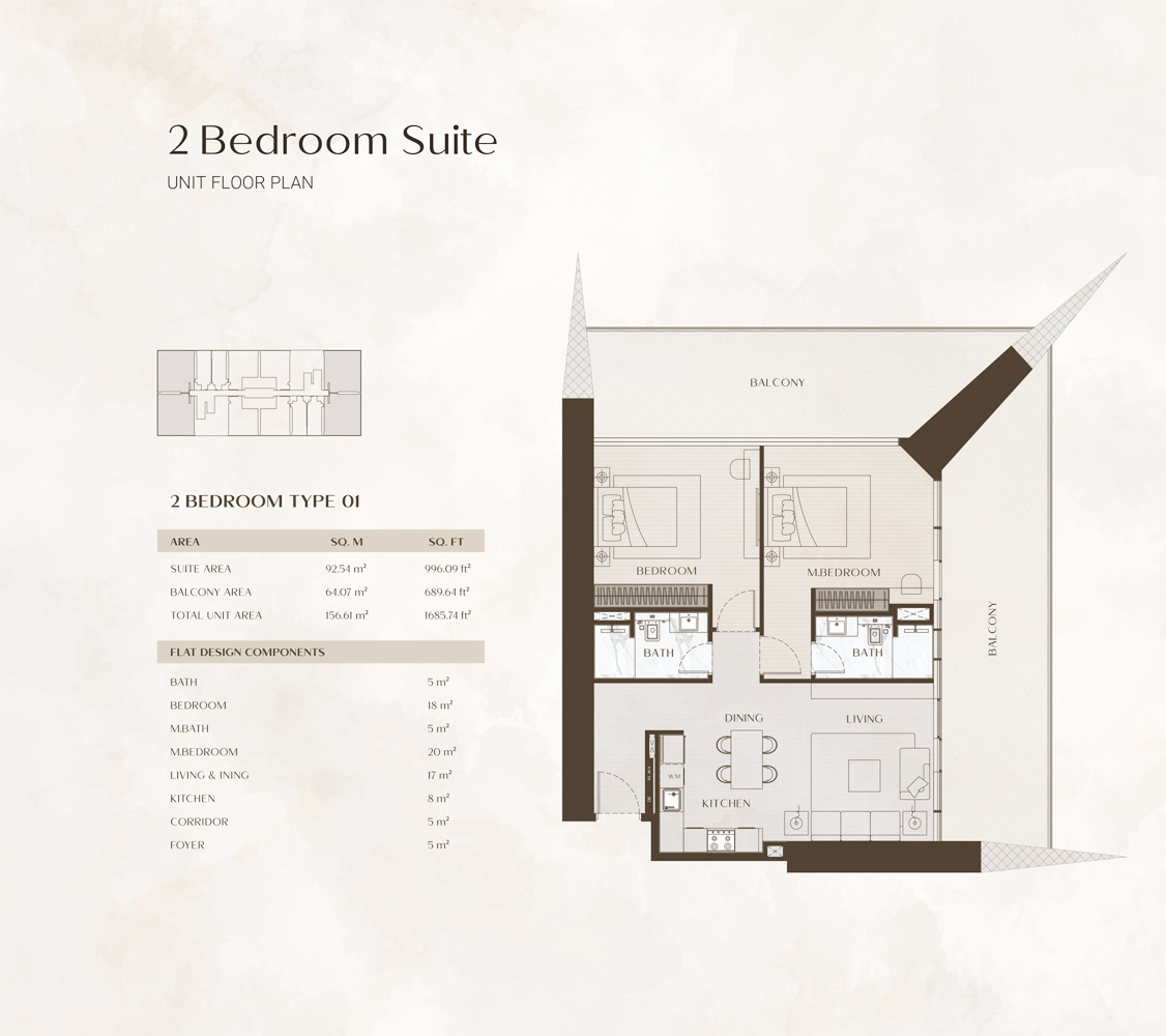 One by Binghatti floor plan 4