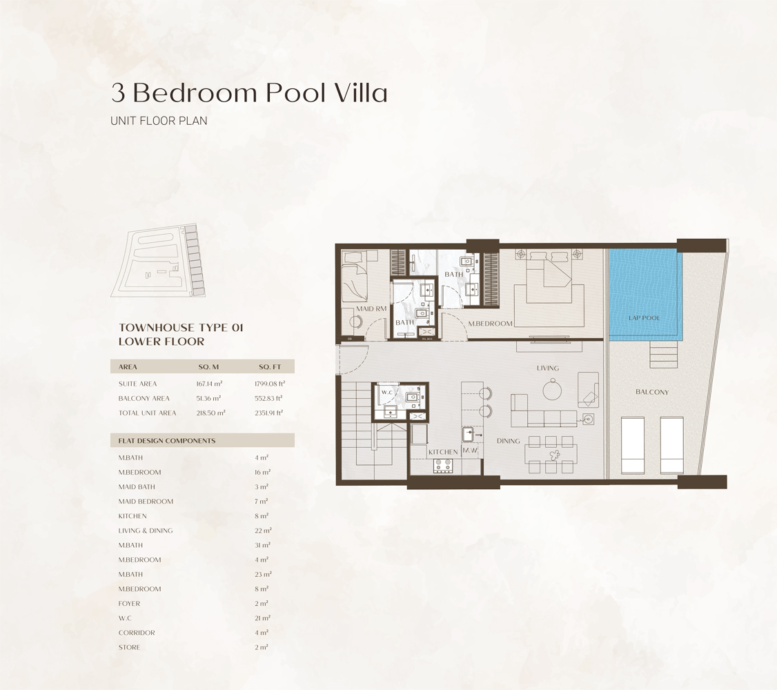 One by Binghatti floor plan 7