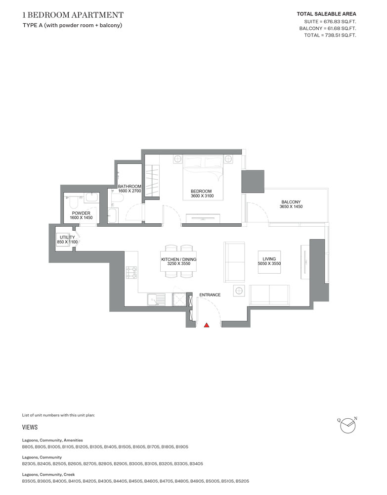 Sobha Skyscape Avenue floor plan 1