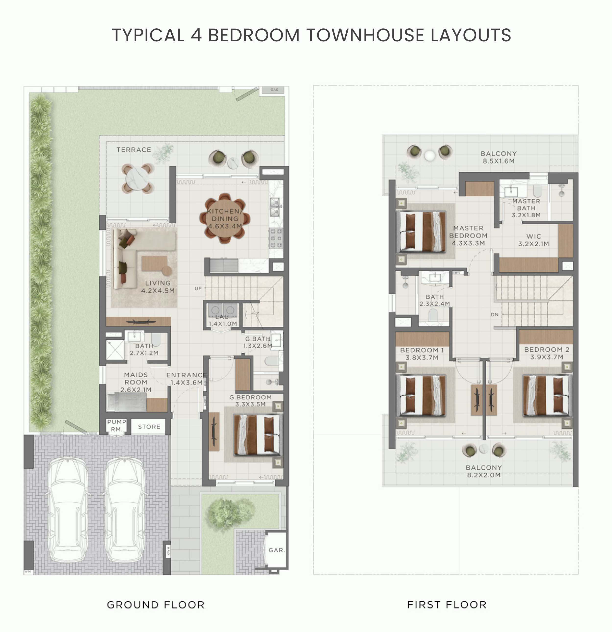The Heights Country Club and Wellness floor plan 2