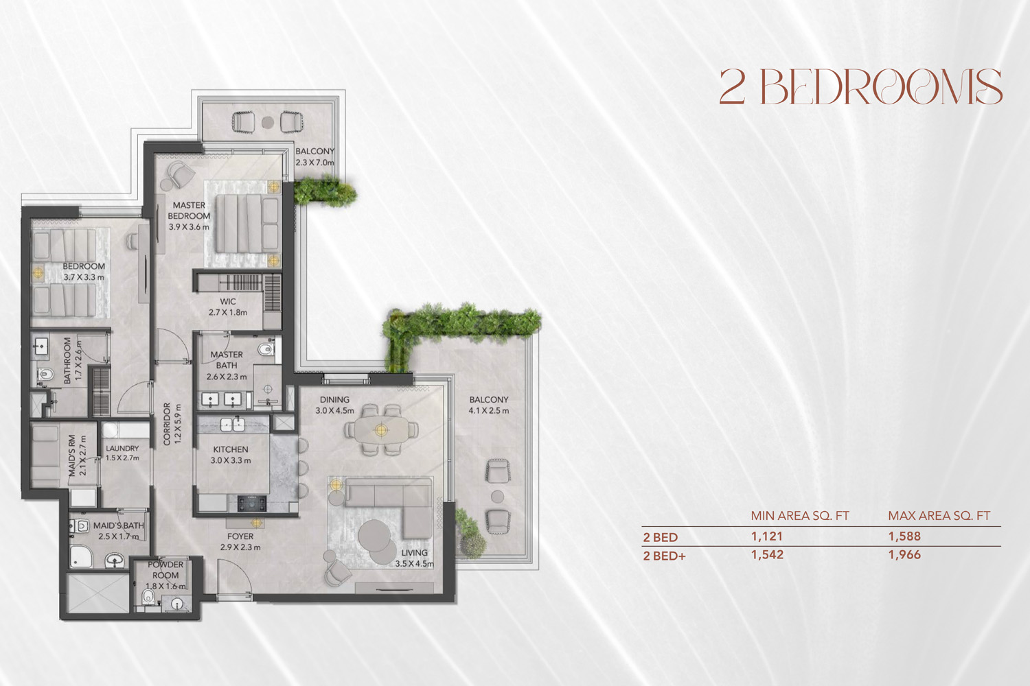 Ghaf Woods by Majid Al Futtaim floor plan 2