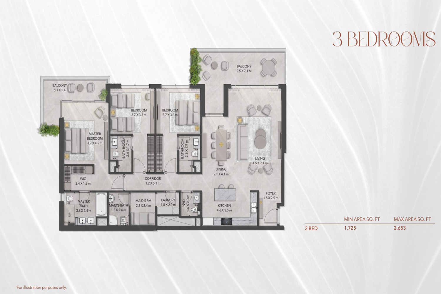 Ghaf Woods by Majid Al Futtaim floor plan 3