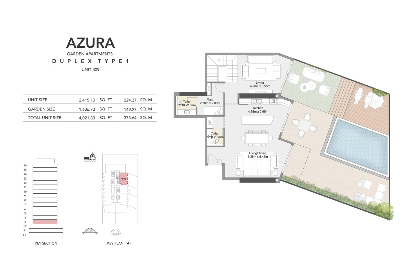 Azura Residences floor plan 4