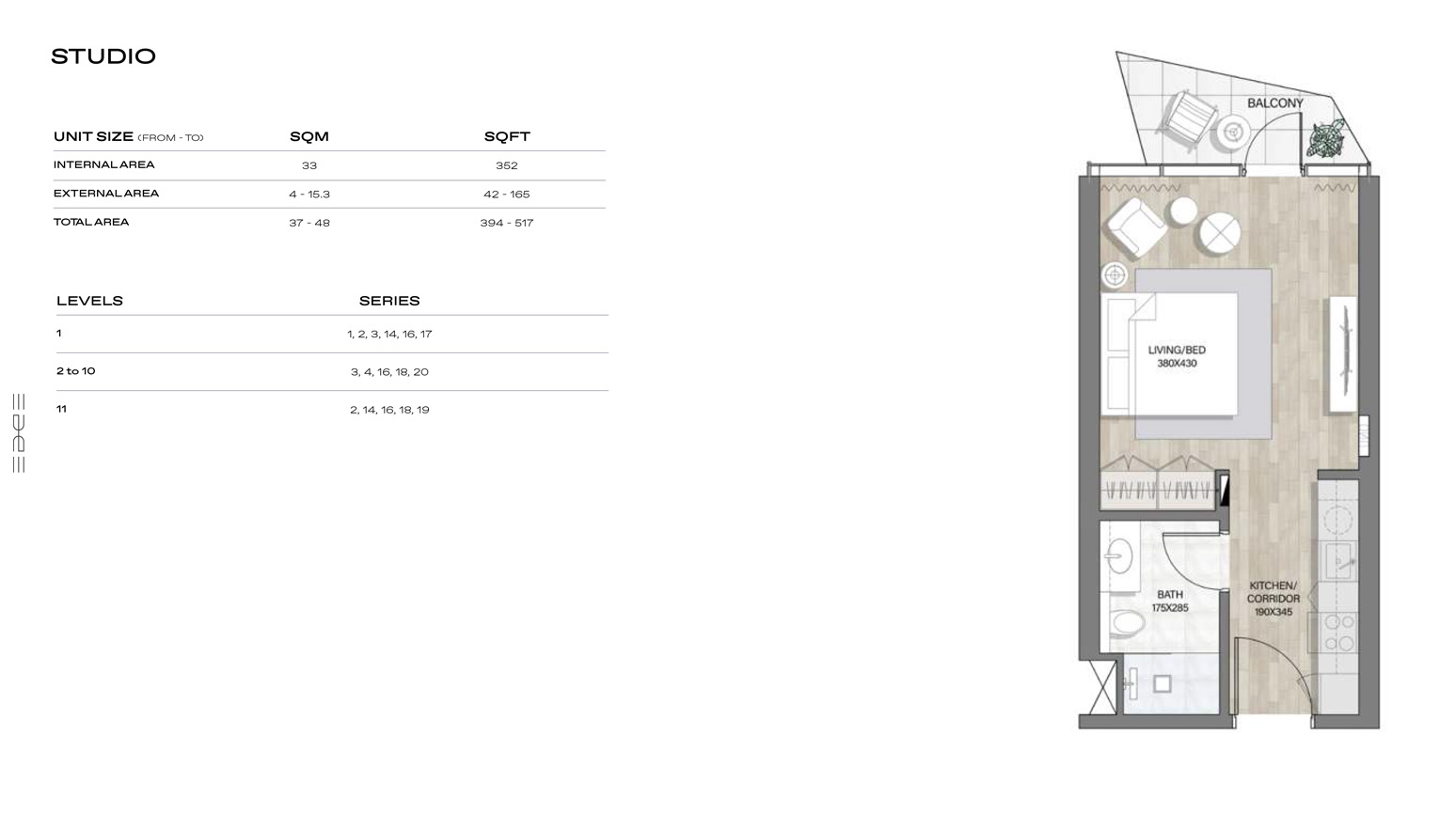 EDGE at Raha Island floor plan 1