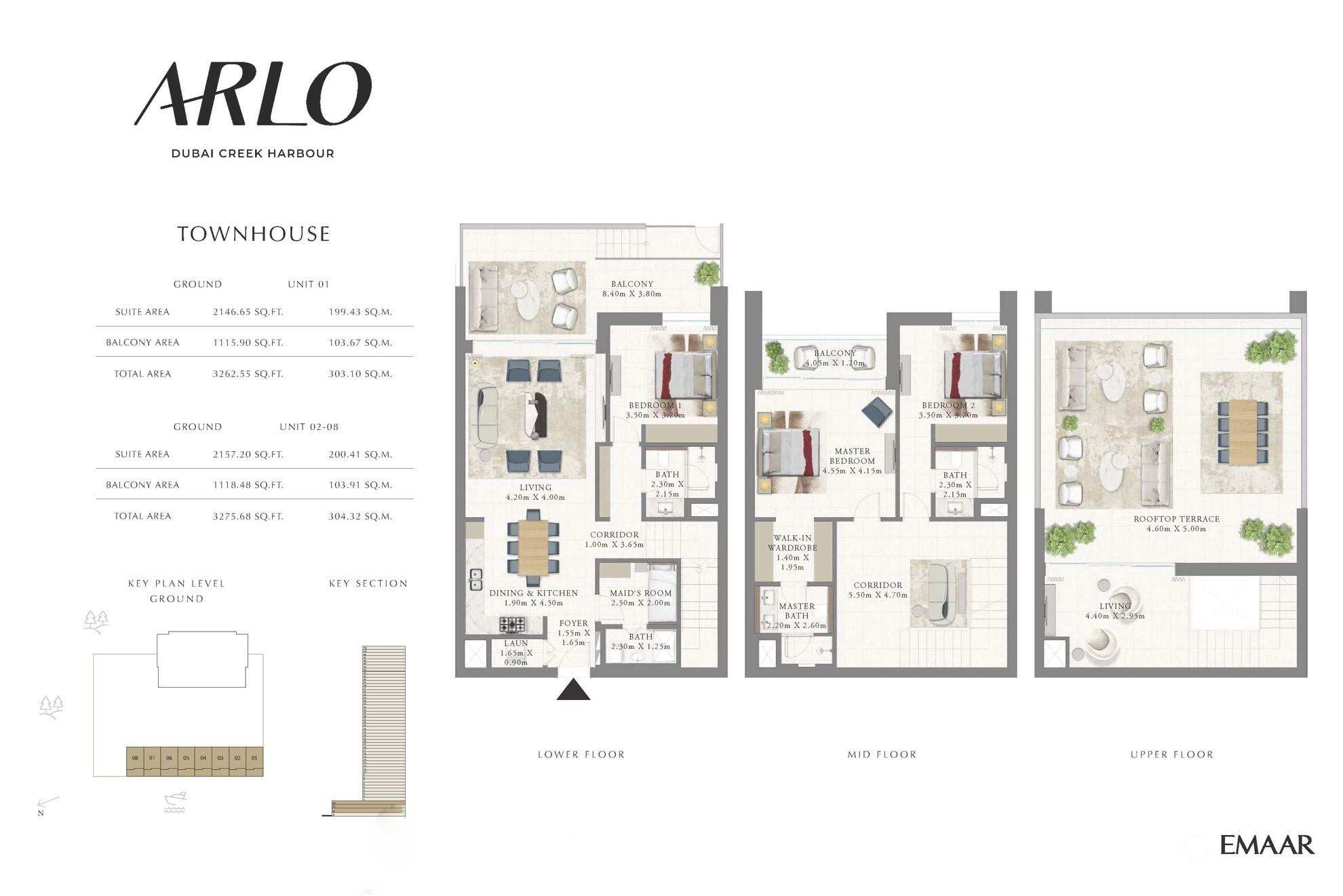 ARLO at Dubai Creek Harbour floor plan 4