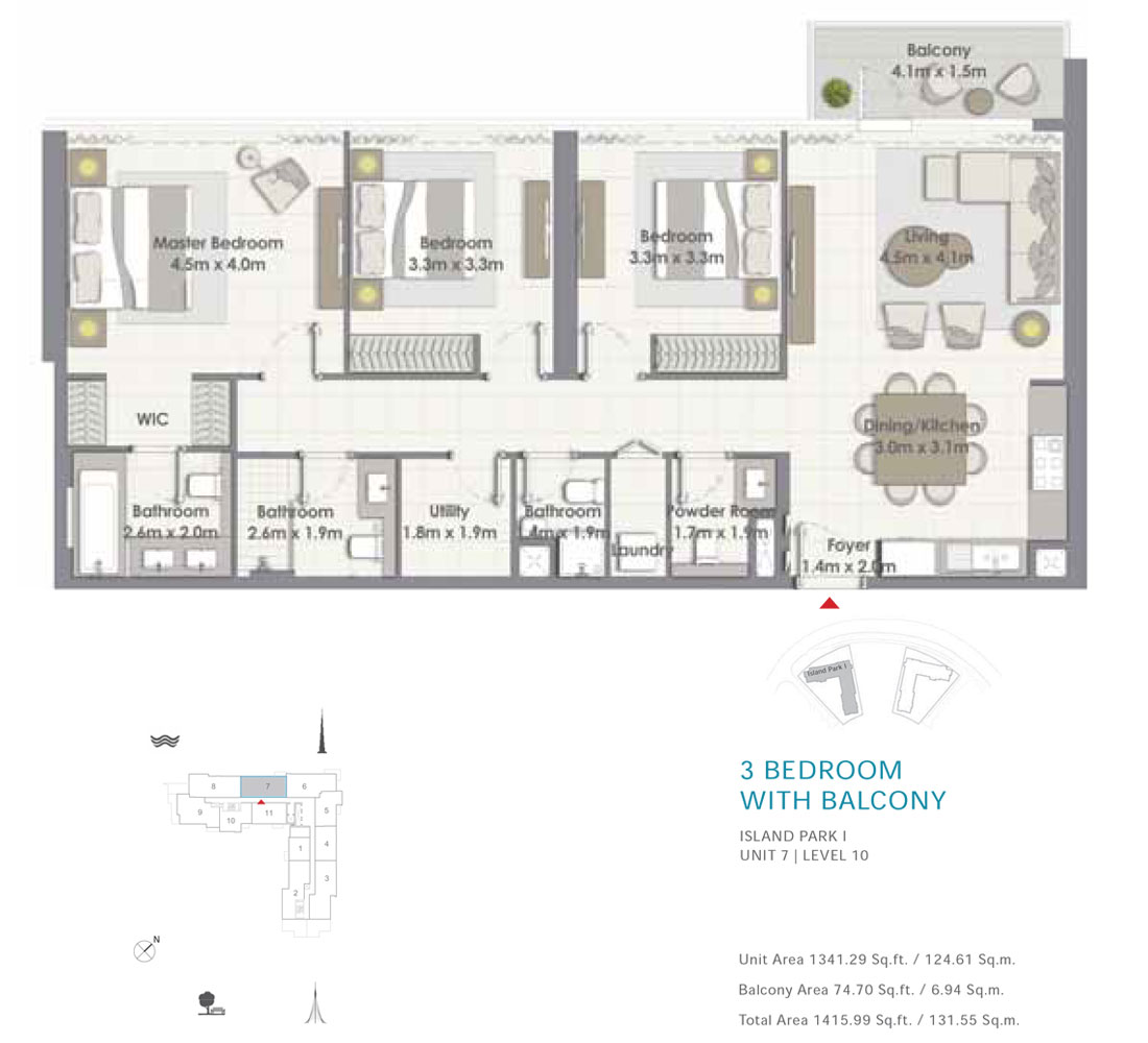 Island Park floor plan 3
