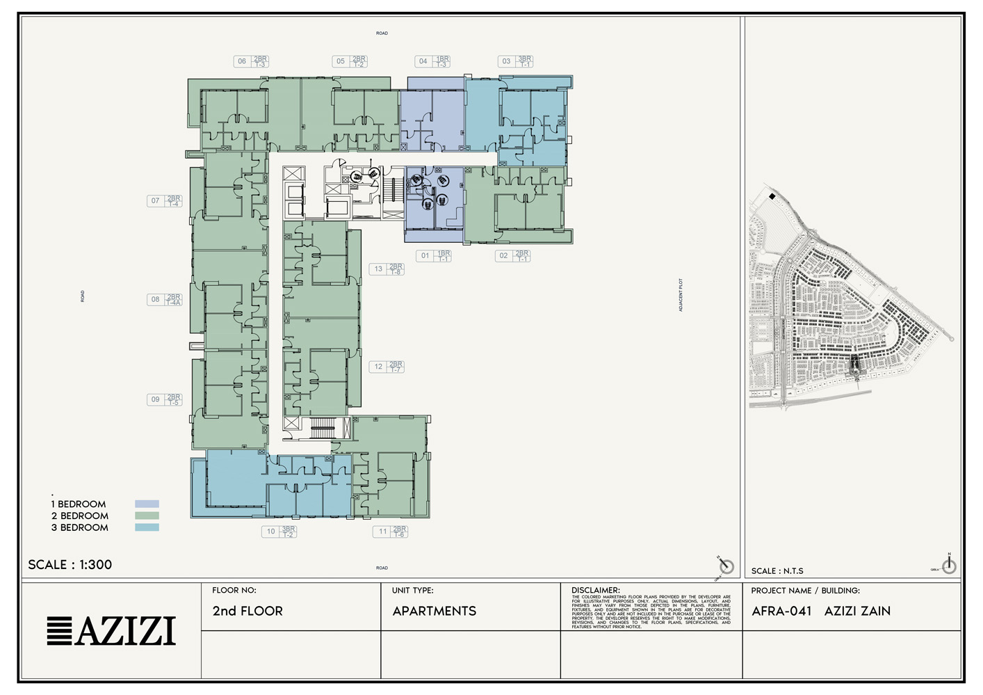 Azizi Zain floor plan 2