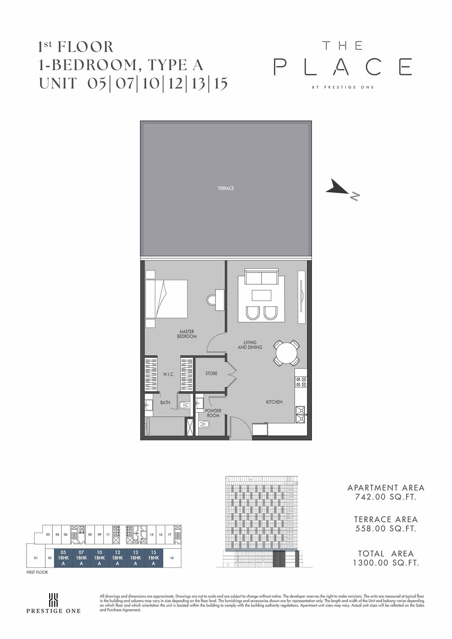 The Place by Prestige One floor plan 2