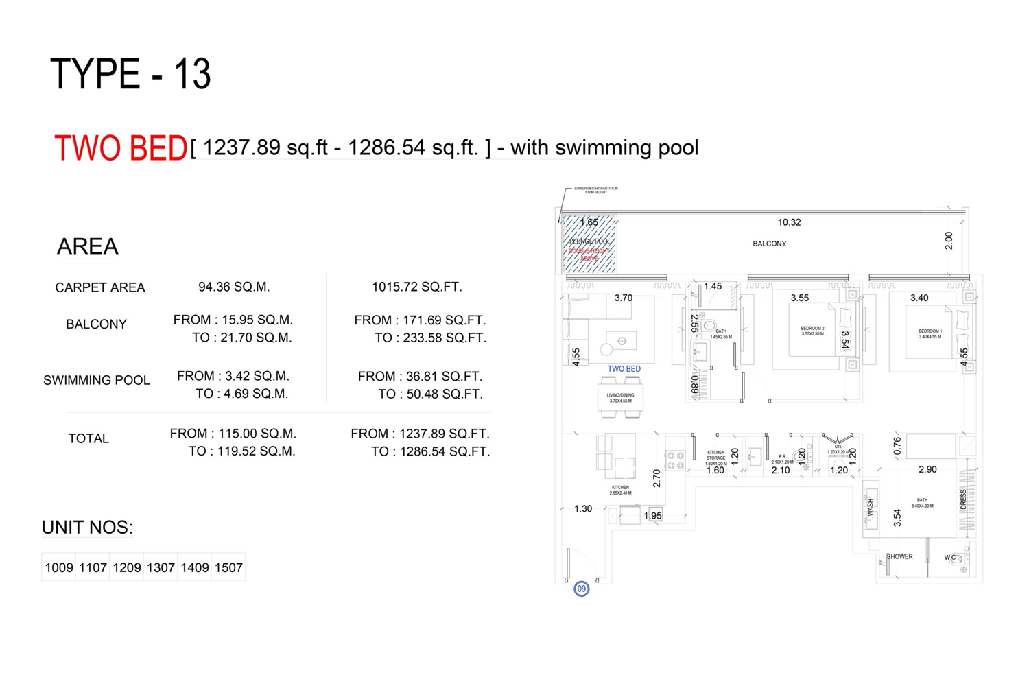 Vue by Crystal Bay floor plan 3