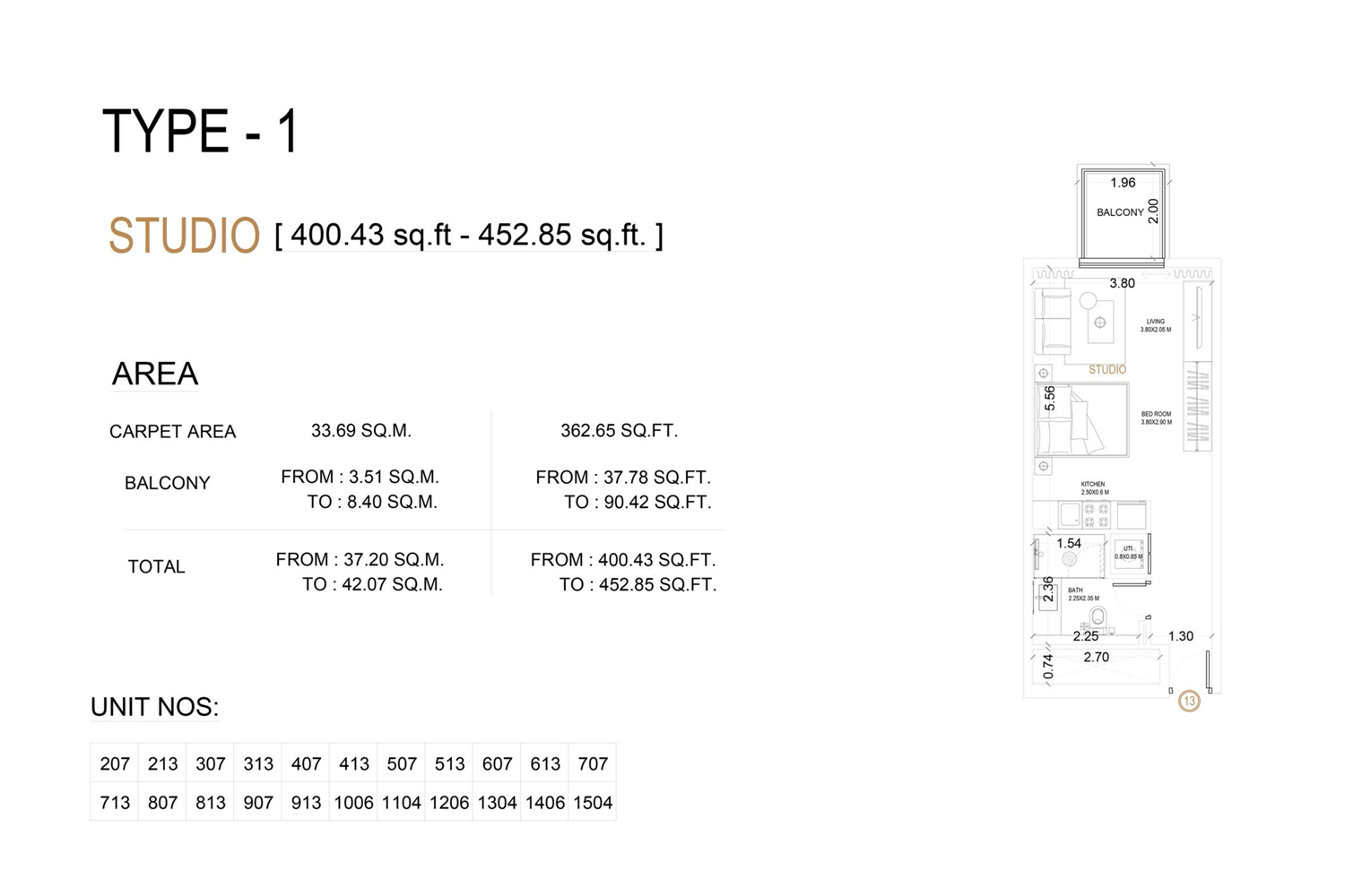 Vue by Crystal Bay floor plan 1