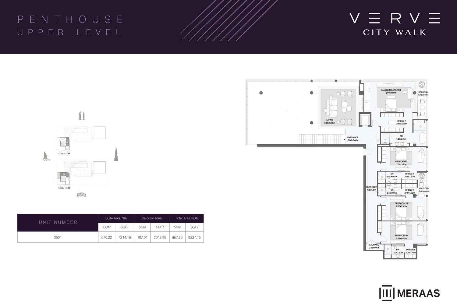 Verve City Walk floor plan 5