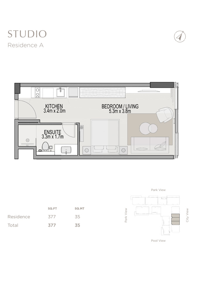 Berkeley at Dubai Hills Estate floor plan 1