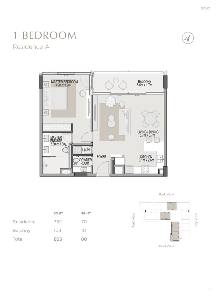 Berkeley at Dubai Hills Estate floor plan 2
