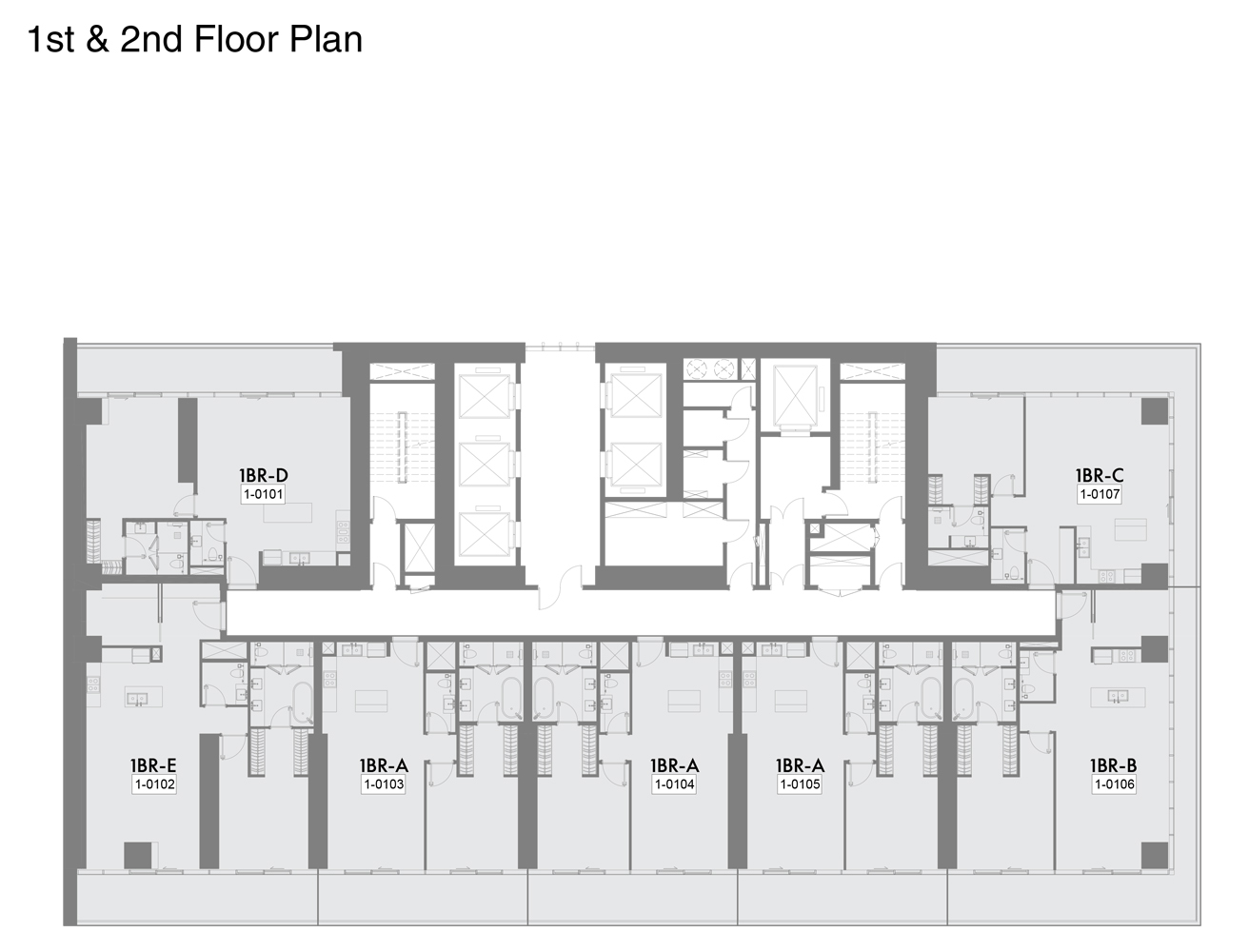 W Residences at Dubai Harbour floor plan 2