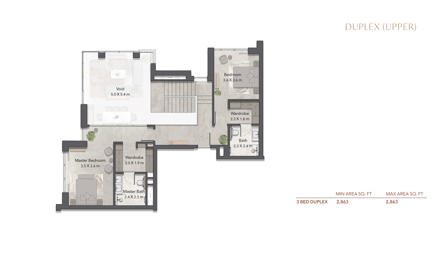 Cilia at Ghaf Woods floor plan 4