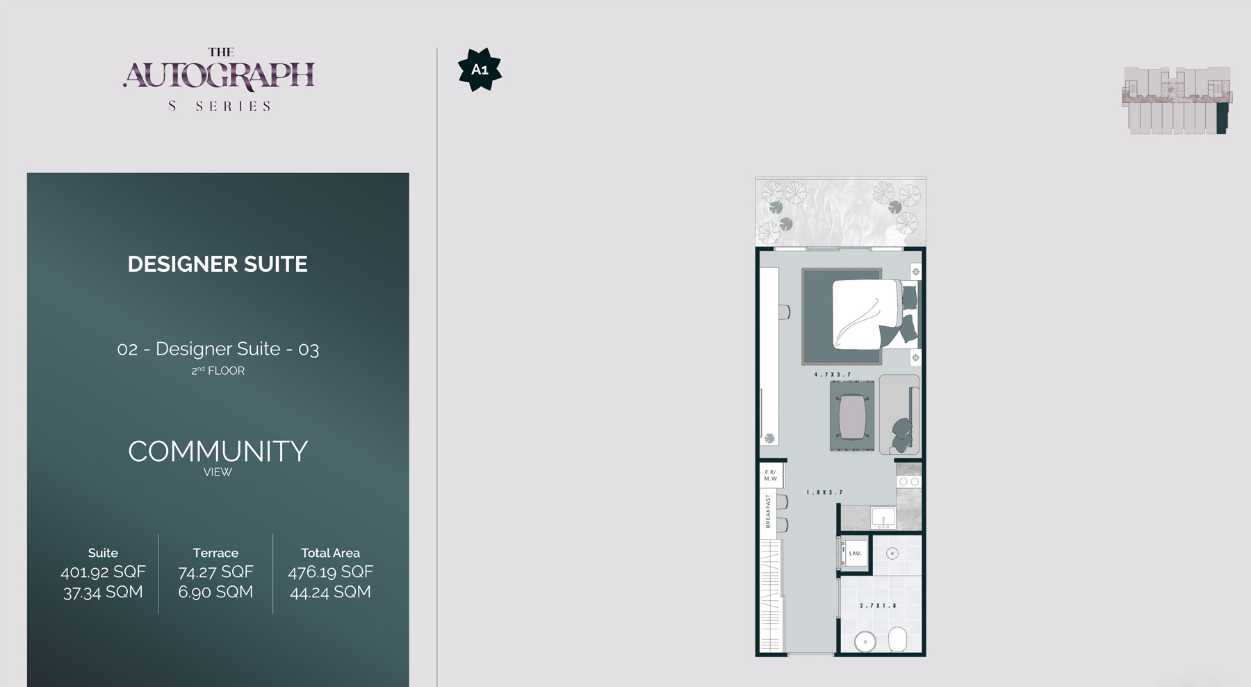 The Autograph S Series floor plan 3