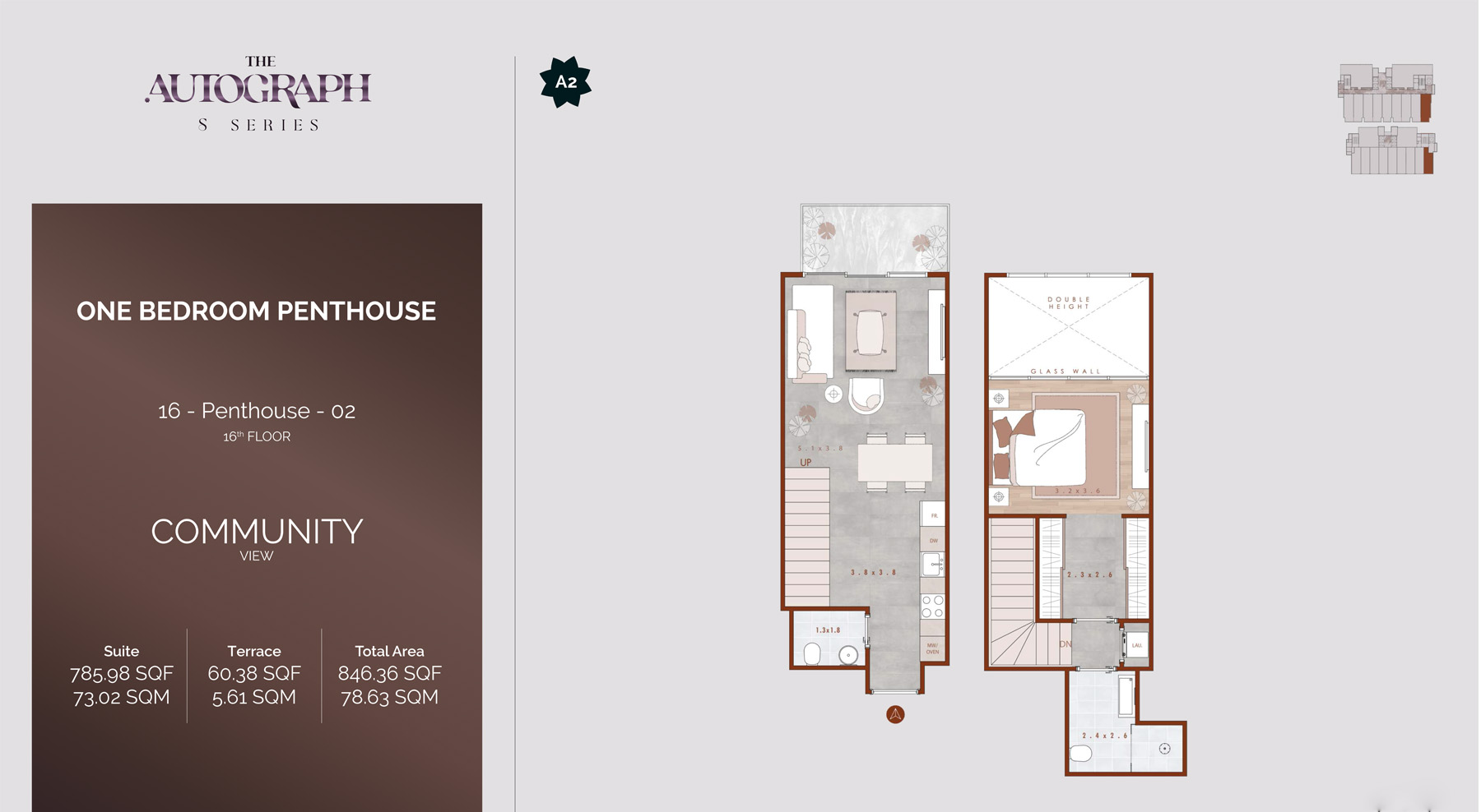 The Autograph S Series floor plan 1