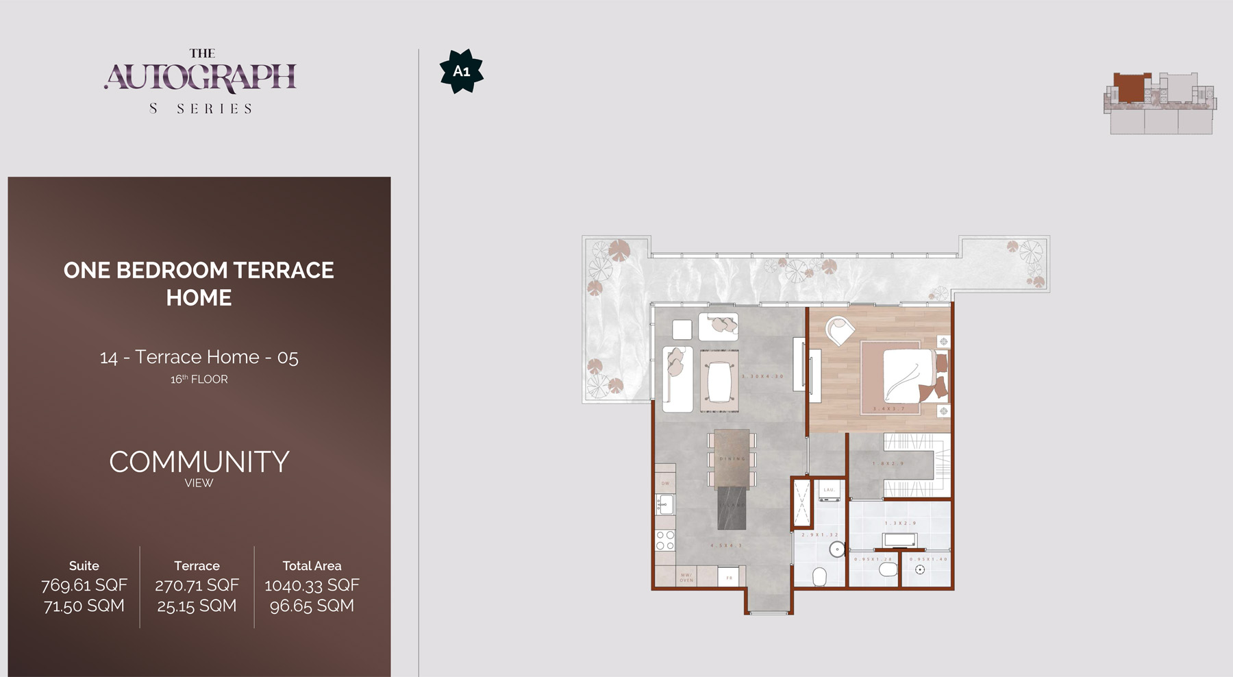 The Autograph S Series floor plan 2