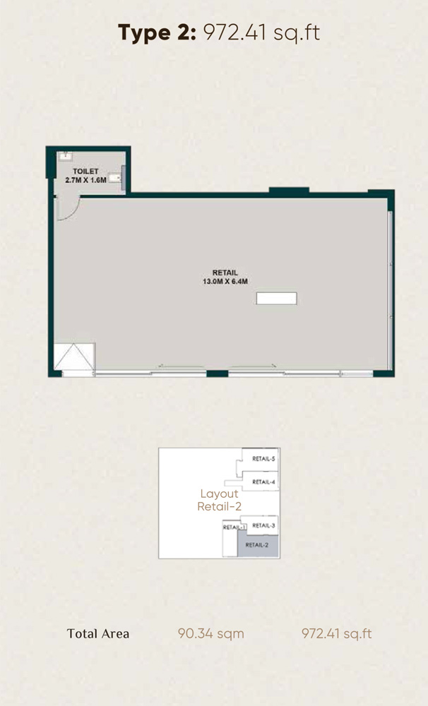 Exotica by Al Marina floor plan 2