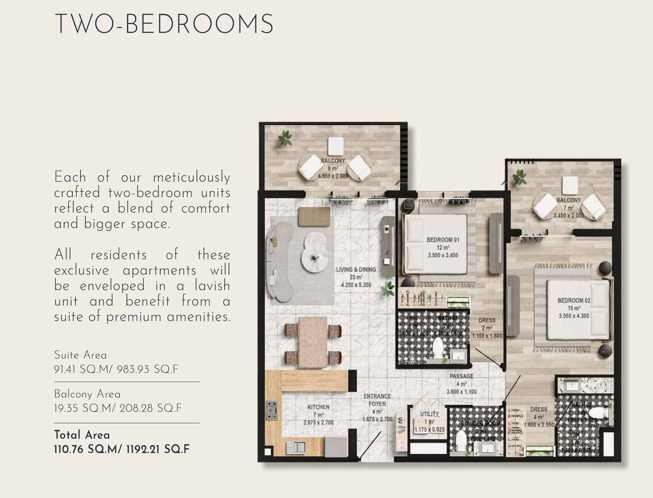 Aura Elegance floor plan 3