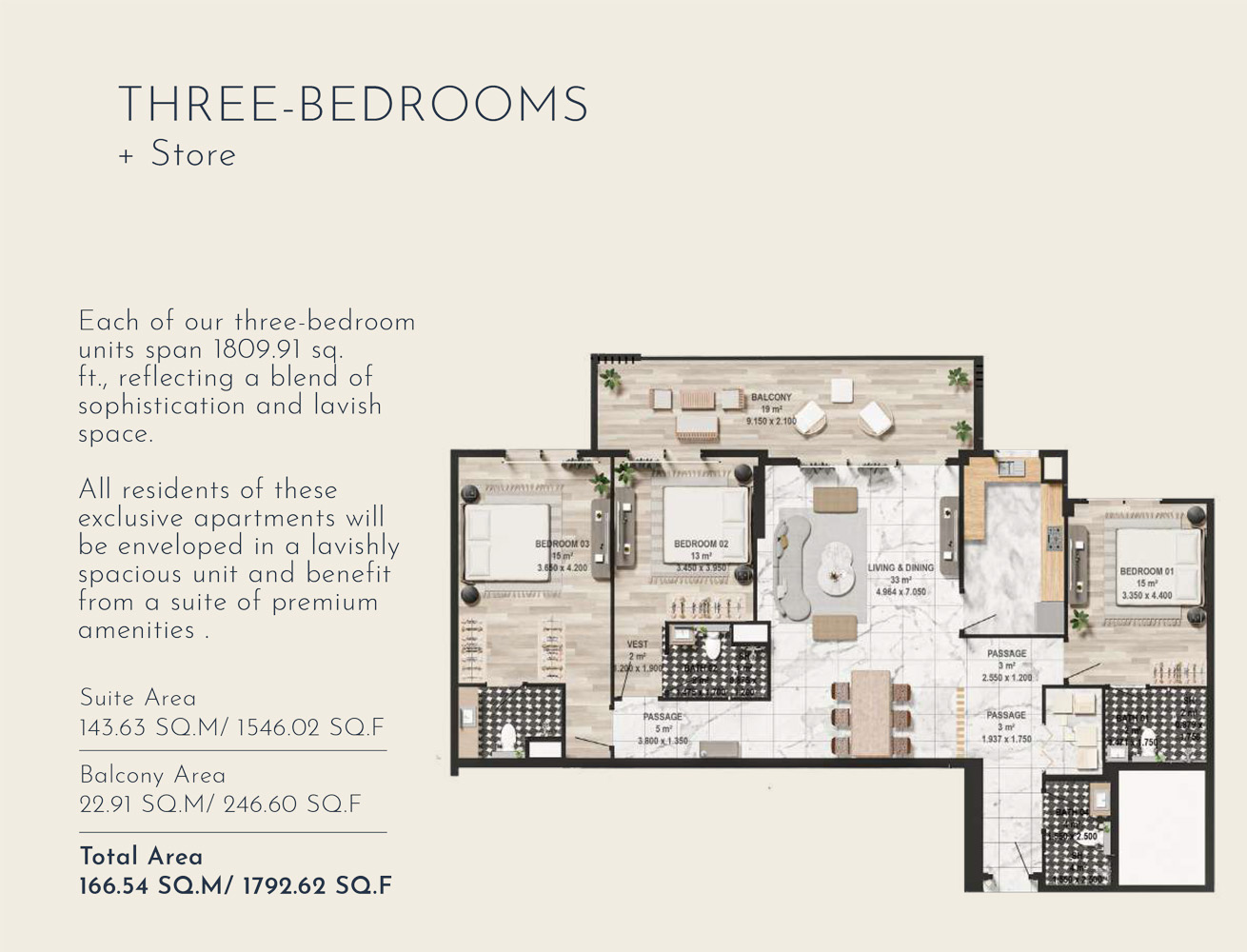 Aura Elegance floor plan 4
