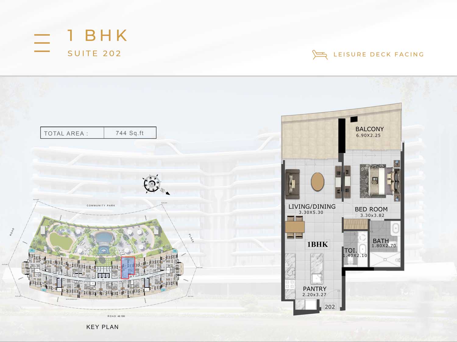 48 ParkSide at Arjan floor plan 1