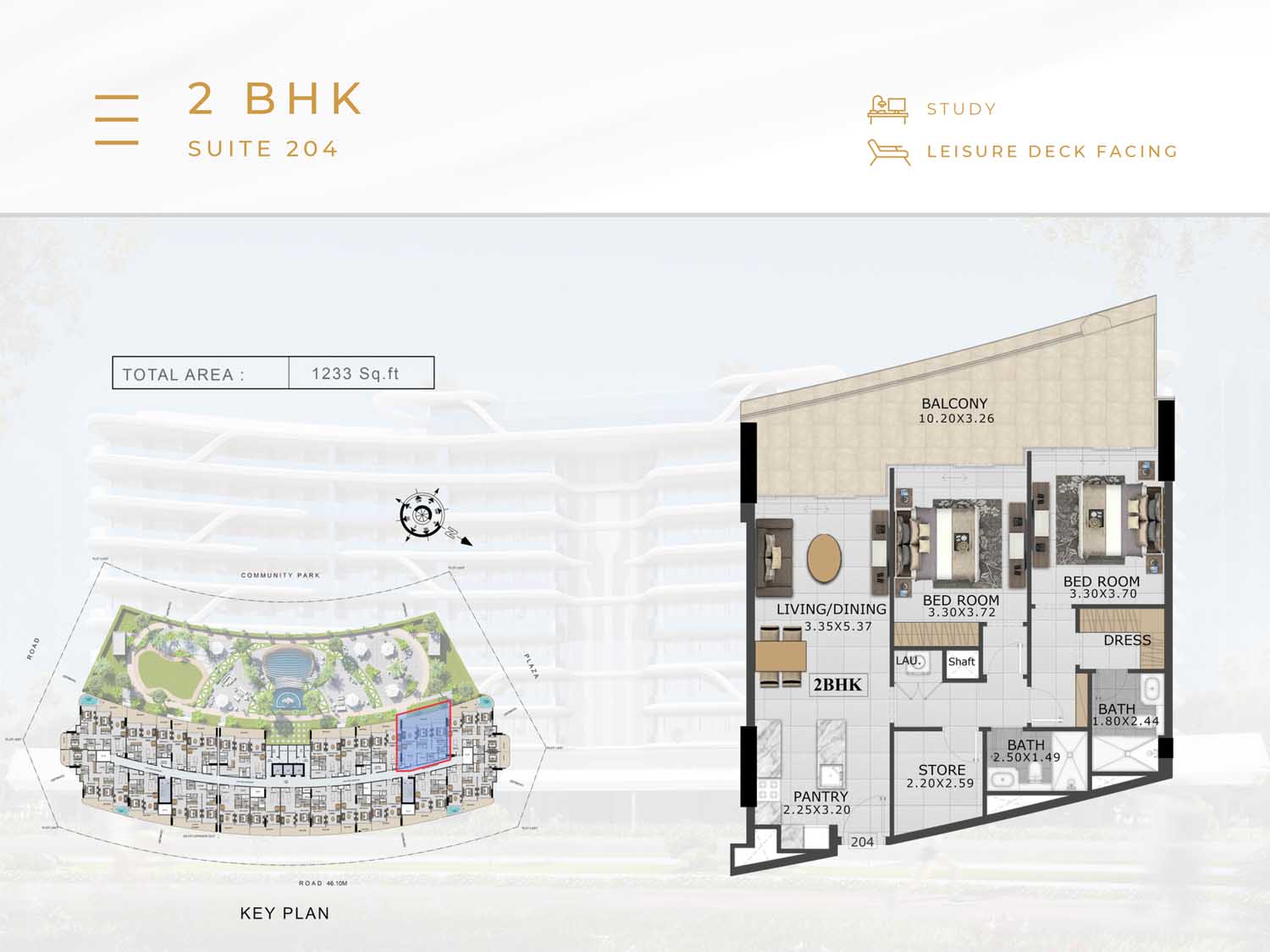 48 ParkSide at Arjan floor plan 2