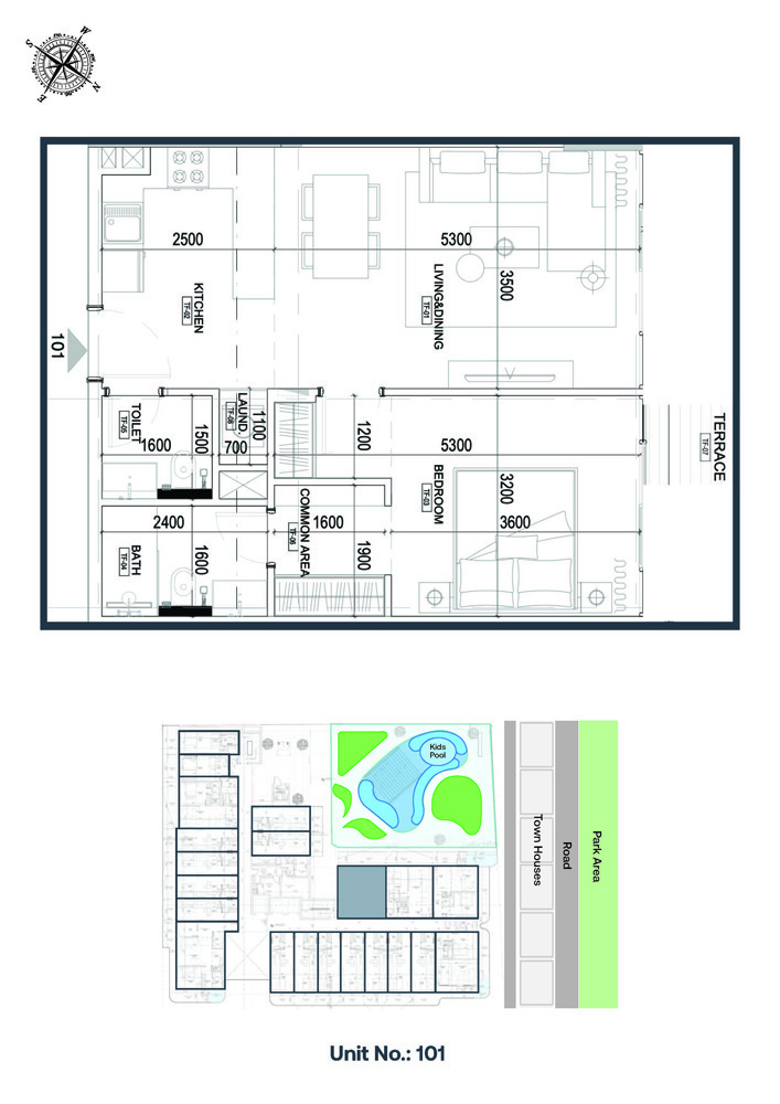 Ashton Park at JVC floor plan 2