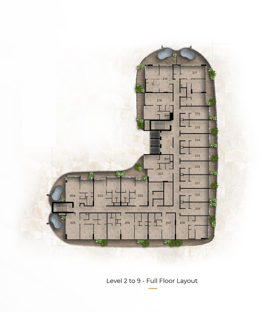 Parkside Boulevard by Tabeer floor plan 3