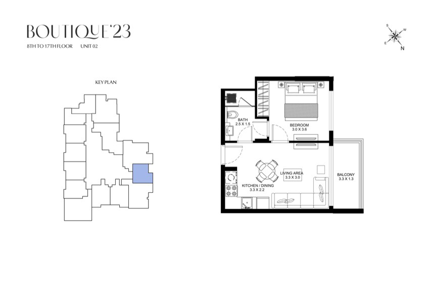 Boutique 23 by LMD floor plan 1