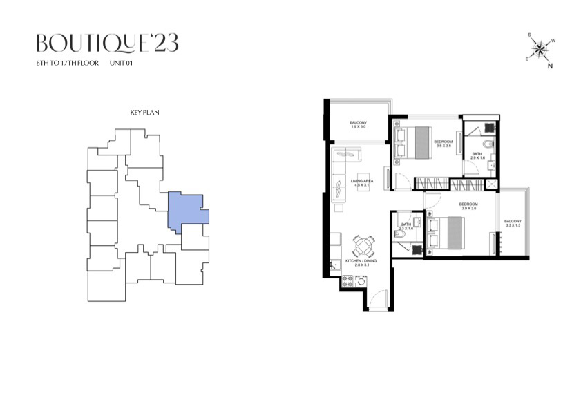 Boutique 23 by LMD floor plan 4