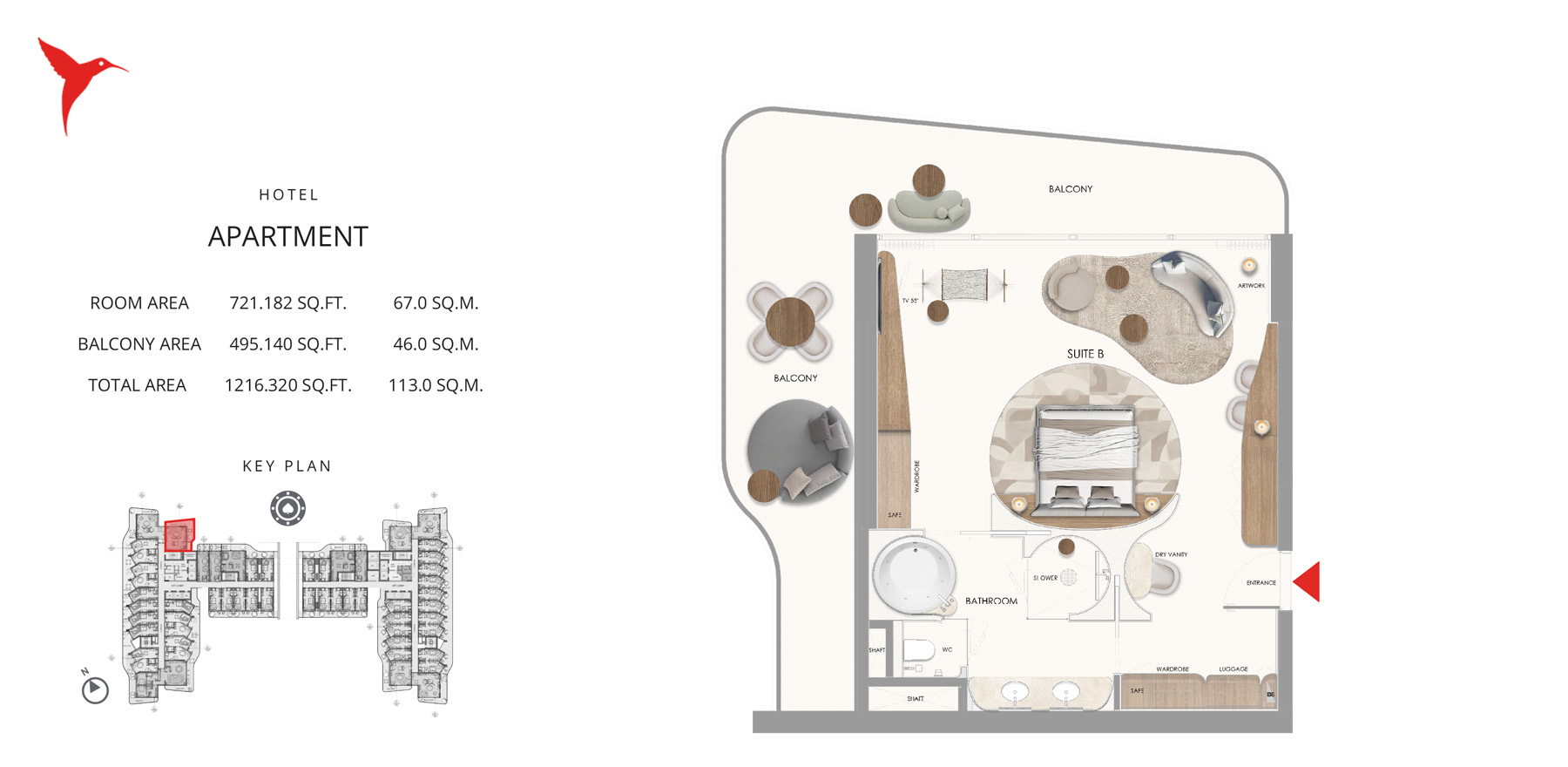The Unexpected Hotel And Residences floor plan 4