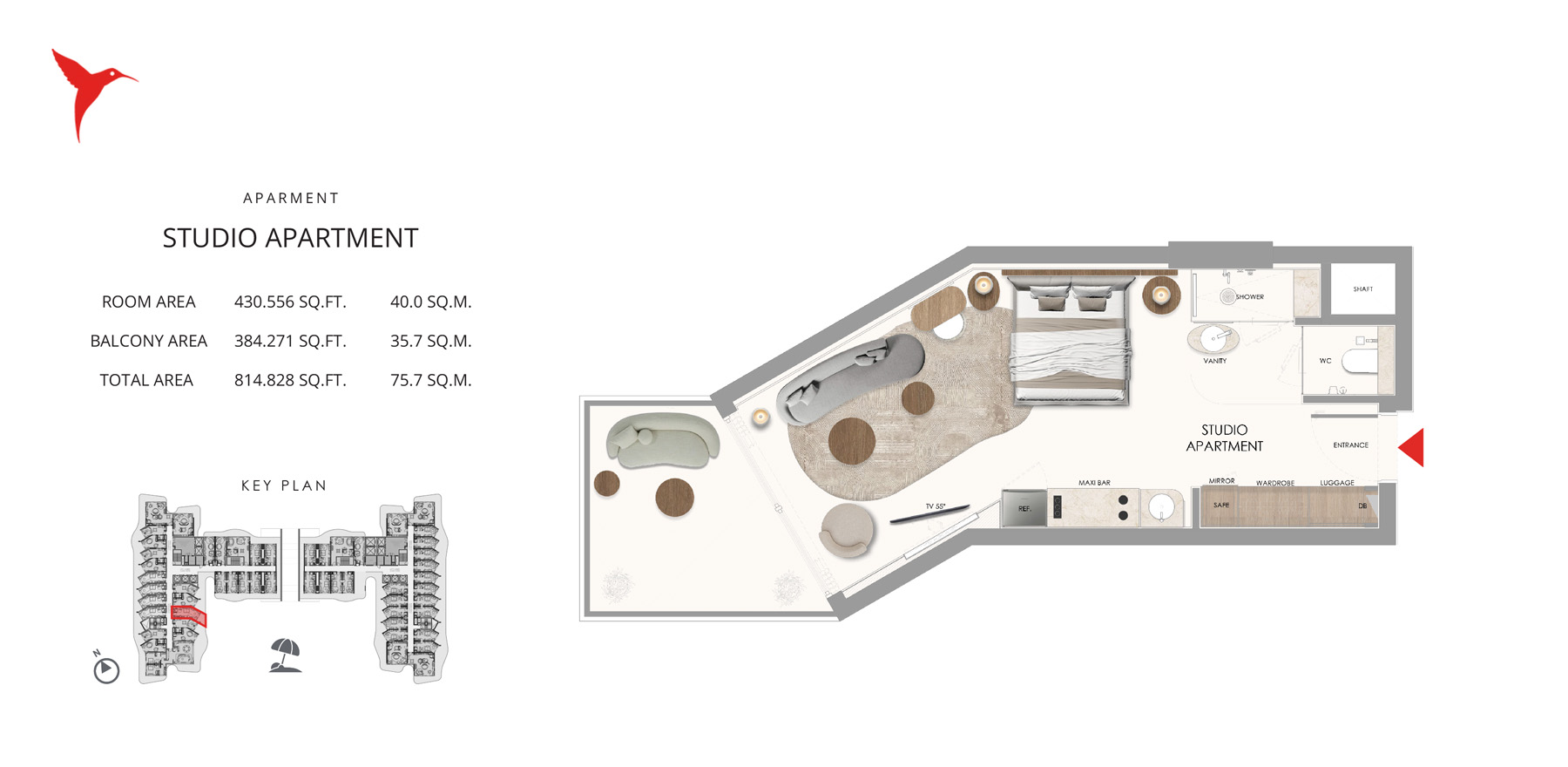 The Unexpected Hotel And Residences floor plan 1
