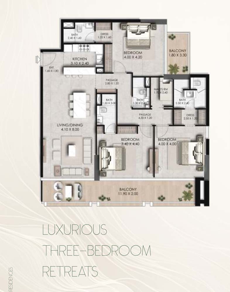 Fairway Residences floor plan 5